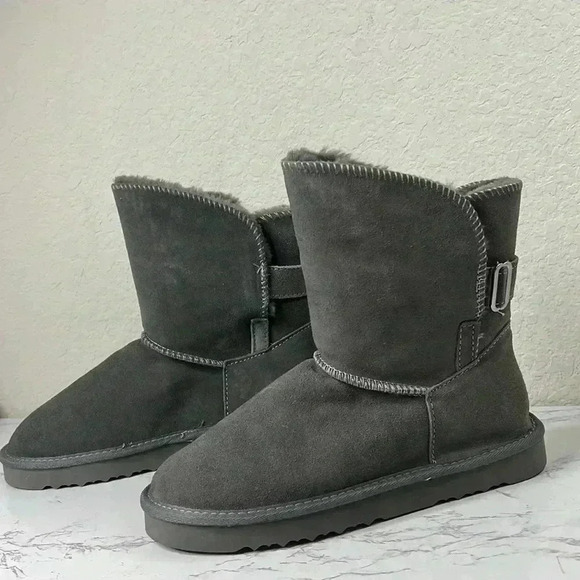 Style & Co. Womens Teenyy Suede Pull On Ankle Boots Size 10 - Picture 7 of 13